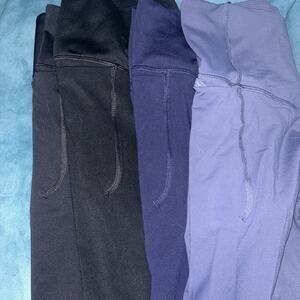 4 Pair Under Armour Womens UA Motion Leggings Sz Large Athletic Pants D8